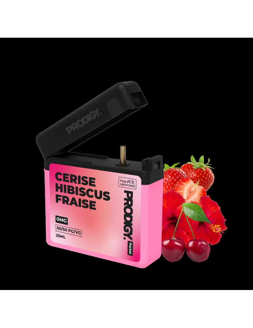 Cerise Hibiscus Fraise 25ml - Prodigy Pocket